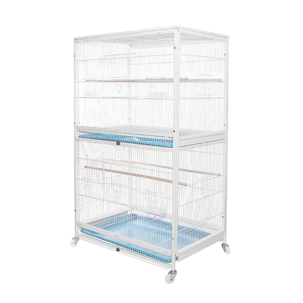 กรงนก PETUS 78X51X135 ซม. สีขาว