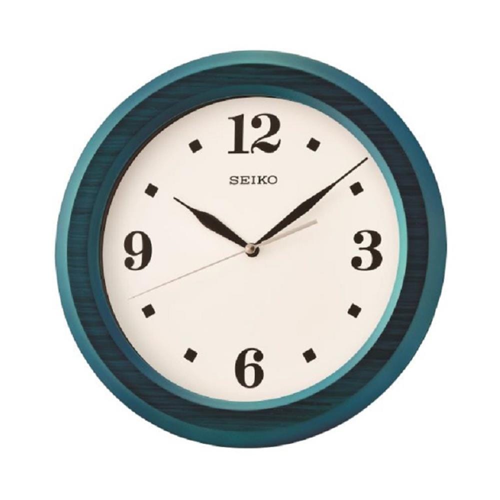 นาฬิกาแขวน SEIKO CLOCKS QXA772L 11.6 นิ้ว สีฟ้า