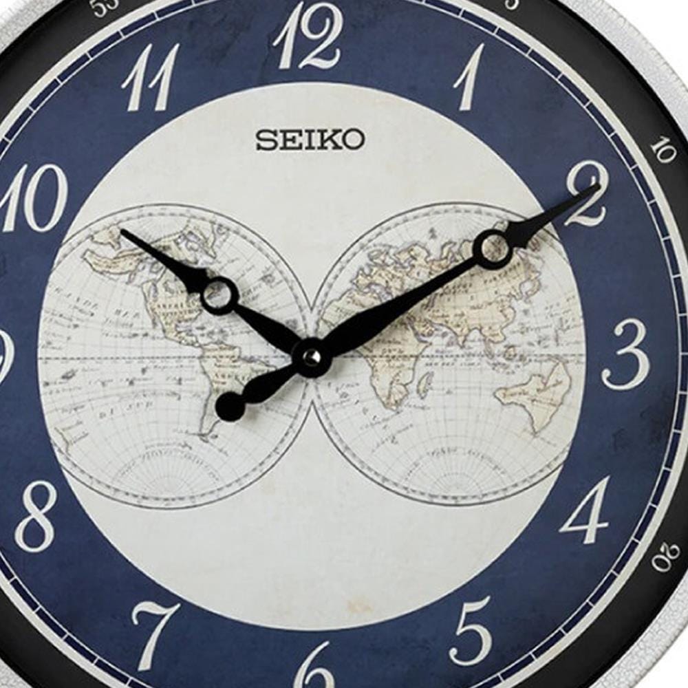 นาฬิกาแขวน SEIKO CLOCKS QXA803W 16.6 นิ้ว สีขาว