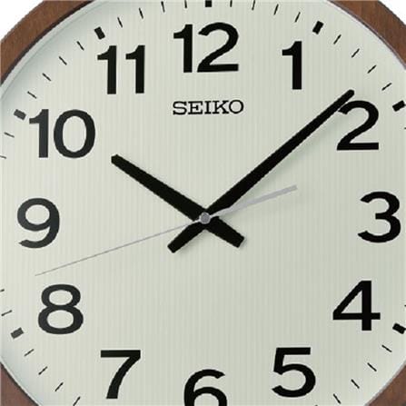 นาฬิกาแขวน SEIKO CLOCKS QXA799B 15.7 นิ้ว สีน้ำตาล_1