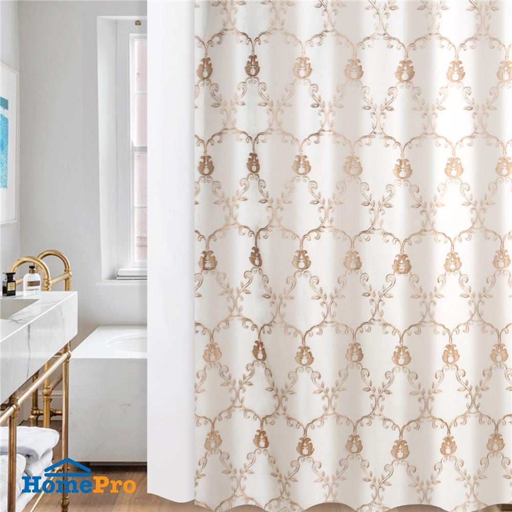 ม่านห้องน้ำ POLYESTER WSP SCP-59/DL01 180X180 ซม.