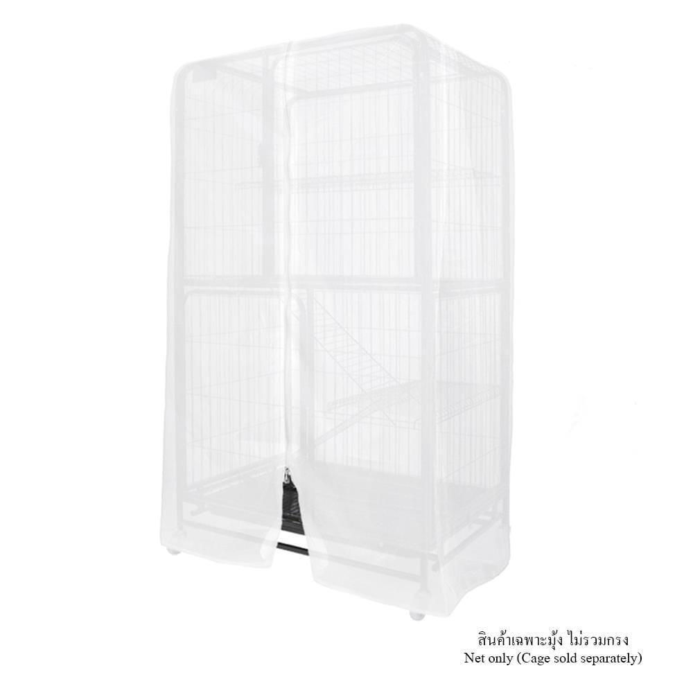 มุ้งครอบกรงสัตว์เลี้ยง PETUS 76x53x107 ซม.