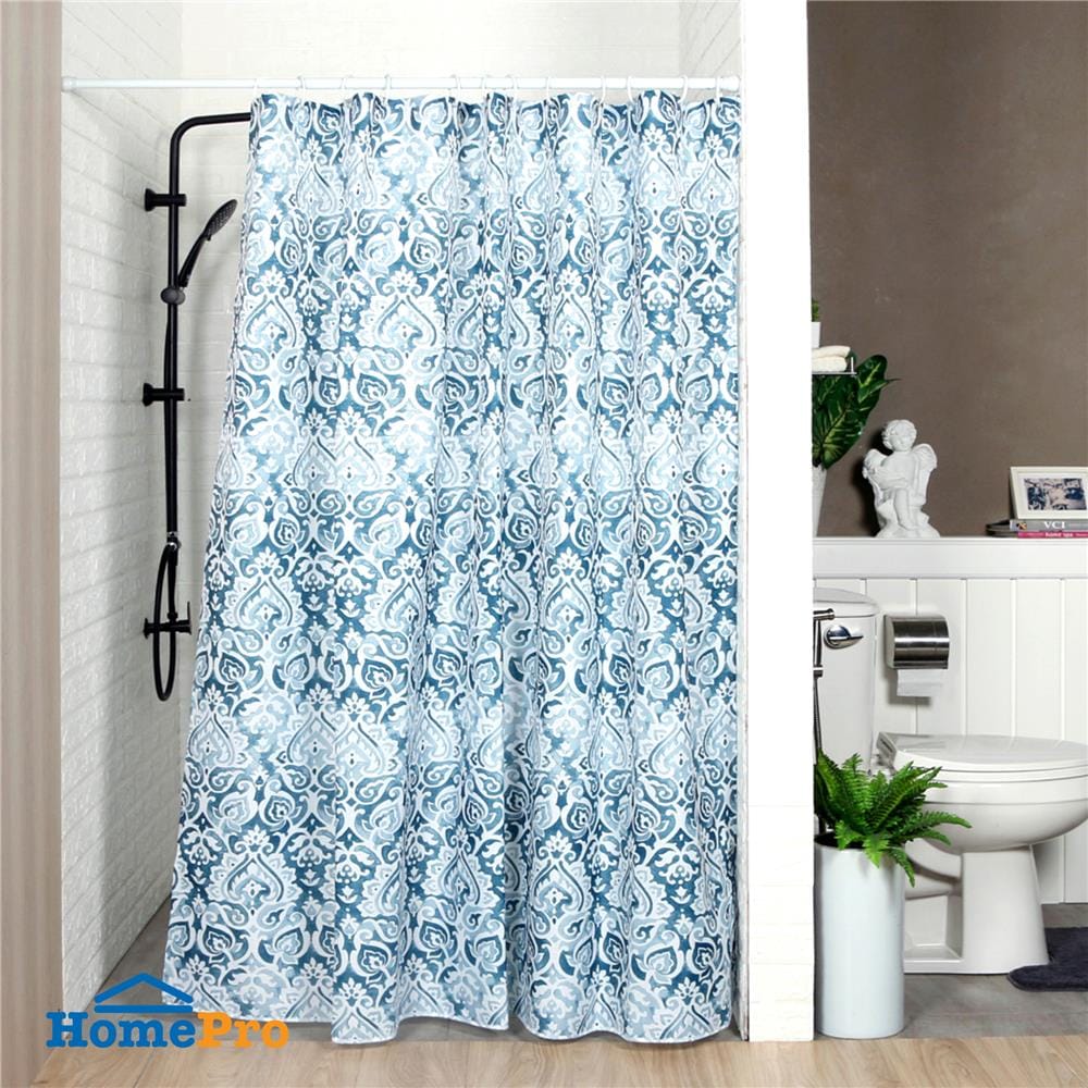 ม่านห้องน้ำ POLYESTER WSP SCP-58/ST-04 180X180 ซม.