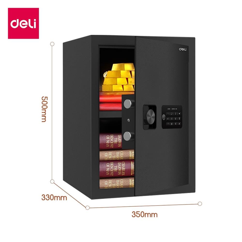 ตู้นิรภัย ELECTRONIC DELI ET535-BK-01 สีดำ