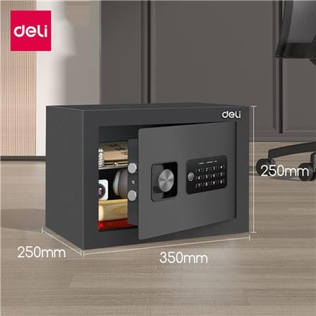 ตู้นิรภัย ELECTRONIC DELI ET530-BK-01 สีดำ_10