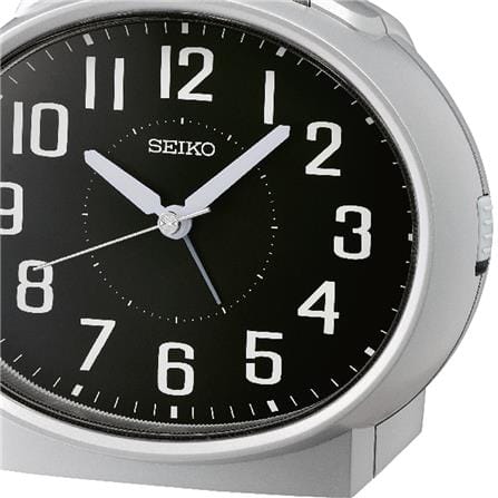 นาฬิกาปลุก SEIKO CLOCKS QHK059A 4.4X5.1 นิ้ว สีเงิน_1