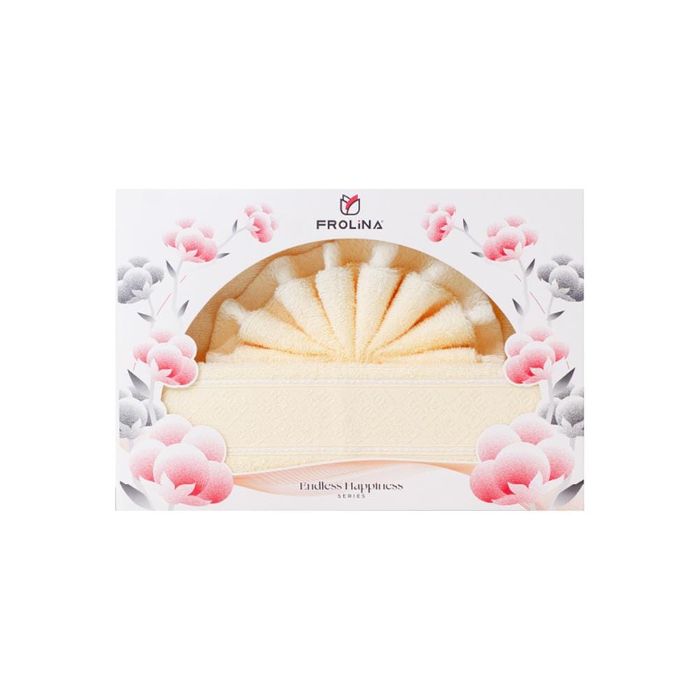 ผ้าขนหนู GIFT SET FROLINA CHARISMA PRIME สี YELLOW
