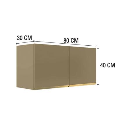 ตู้แขวนคู่ MJ ETERNITY 80x40 ซม. สี SAND BEIGE_4
