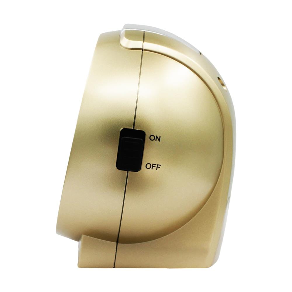 นาฬิกาปลุก SEIKO CLOCKS QHK059G 4.4X5.1 นิ้ว สีทอง