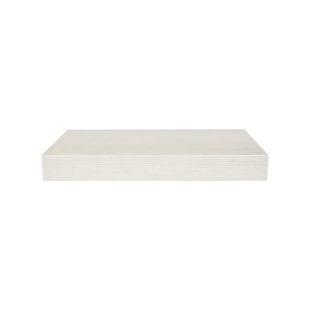 แผ่นชั้นไม้ซ่อนขาพร้อมไฟ STACKO LUMIFLEX 40x24x5 ซม. สีโรมัน ไวท์