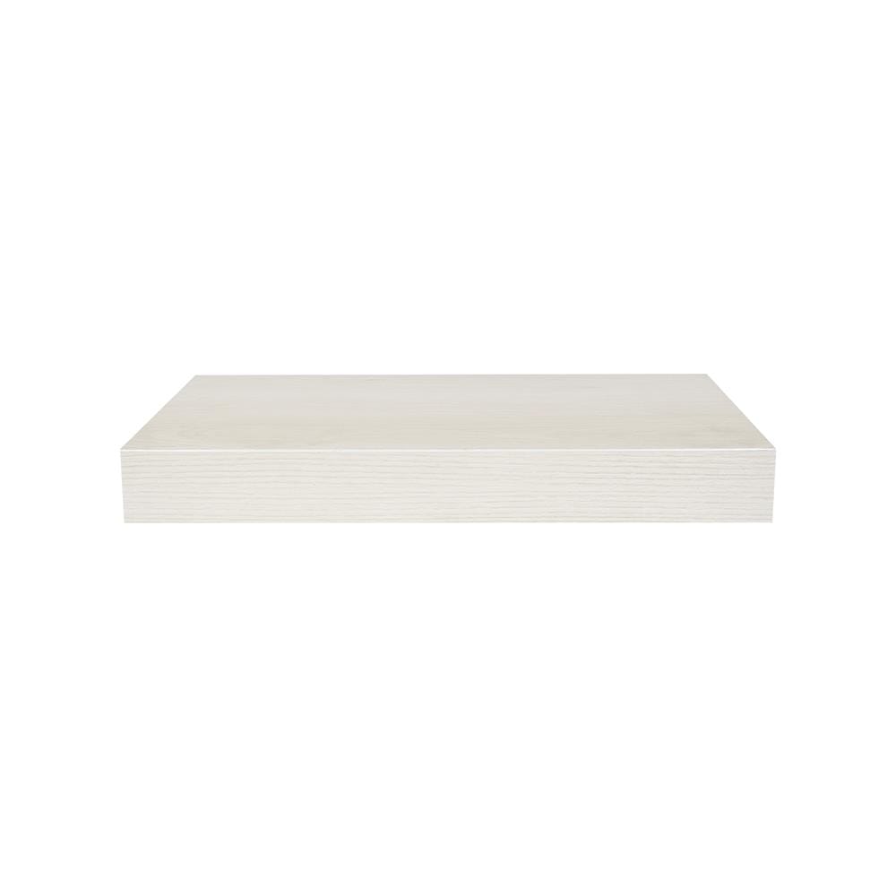 แผ่นชั้นไม้ซ่อนขาพร้อมไฟ STACKO LUMIFLEX 40X24X5 ซม. สีโรมัน ไวท์