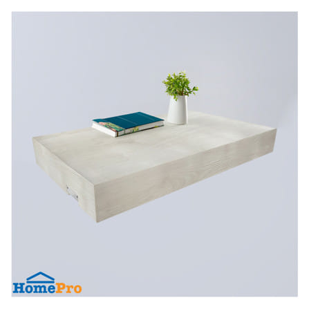 แผ่นชั้นไม้ซ่อนขาพร้อมไฟ STACKO LUMIFLEX 40x24x5 ซม. สีโรมัน ไวท์_5