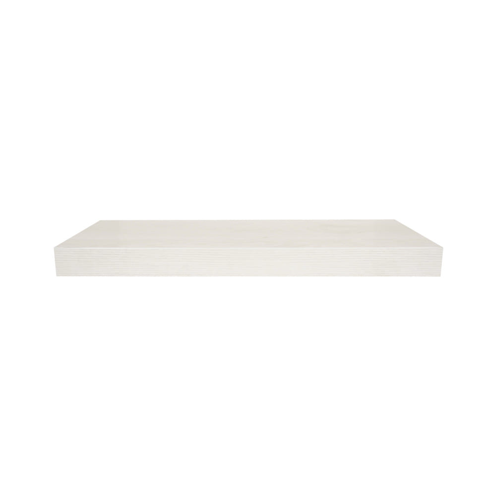 แผ่นชั้นไม้ซ่อนขาพร้อมไฟ STACKO LUMIFLEX 60x24x5 ซม. สีโรมัน ไวท์