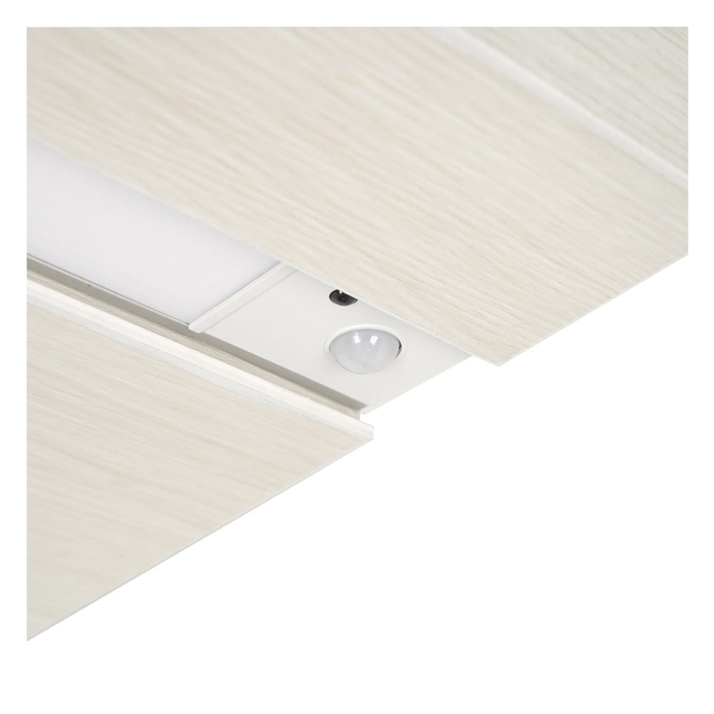 แผ่นชั้นไม้ซ่อนขาพร้อมไฟ STACKO LUMIFLEX 60x24x5 ซม. สีโรมัน ไวท์