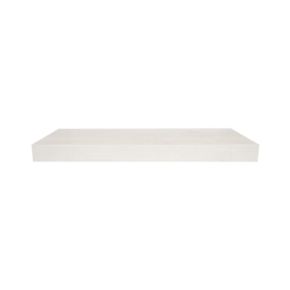 แผ่นชั้นไม้ซ่อนขาพร้อมไฟ STACKO LUMIFLEX 60X24X5 ซม. สีโรมัน ไวท์