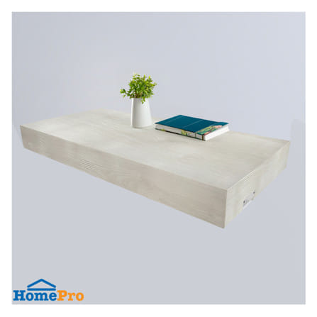 แผ่นชั้นไม้ซ่อนขาพร้อมไฟ STACKO LUMIFLEX 60x24x5 ซม. สีโรมัน ไวท์_5