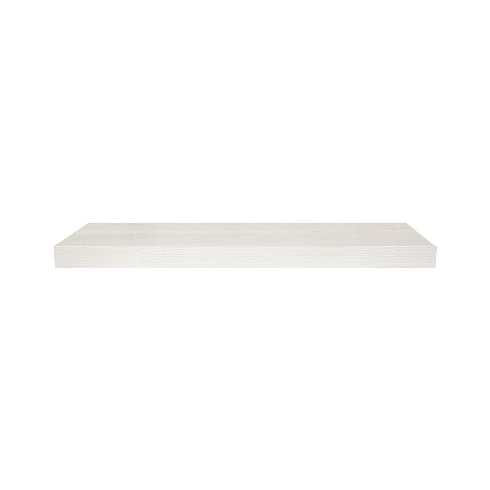 แผ่นชั้นไม้ซ่อนขาพร้อมไฟ STACKO LUMIFLEX 80X24X5 ซม. สีโรมัน ไวท์