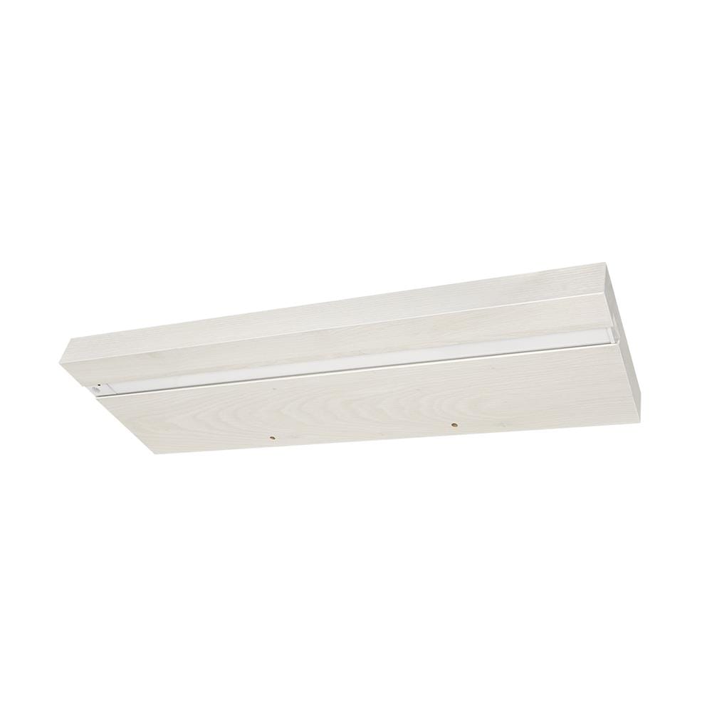 แผ่นชั้นไม้ซ่อนขาพร้อมไฟ STACKO LUMIFLEX 80X24X5 ซม. สีโรมัน ไวท์