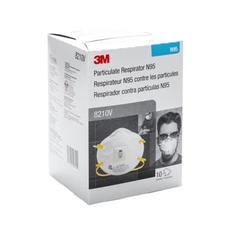 หน้ากากป้องกันฝุ่นละออง N95 มีวาล์ว 3M 8210V (แพ็ก 20 ชิ้น)_2