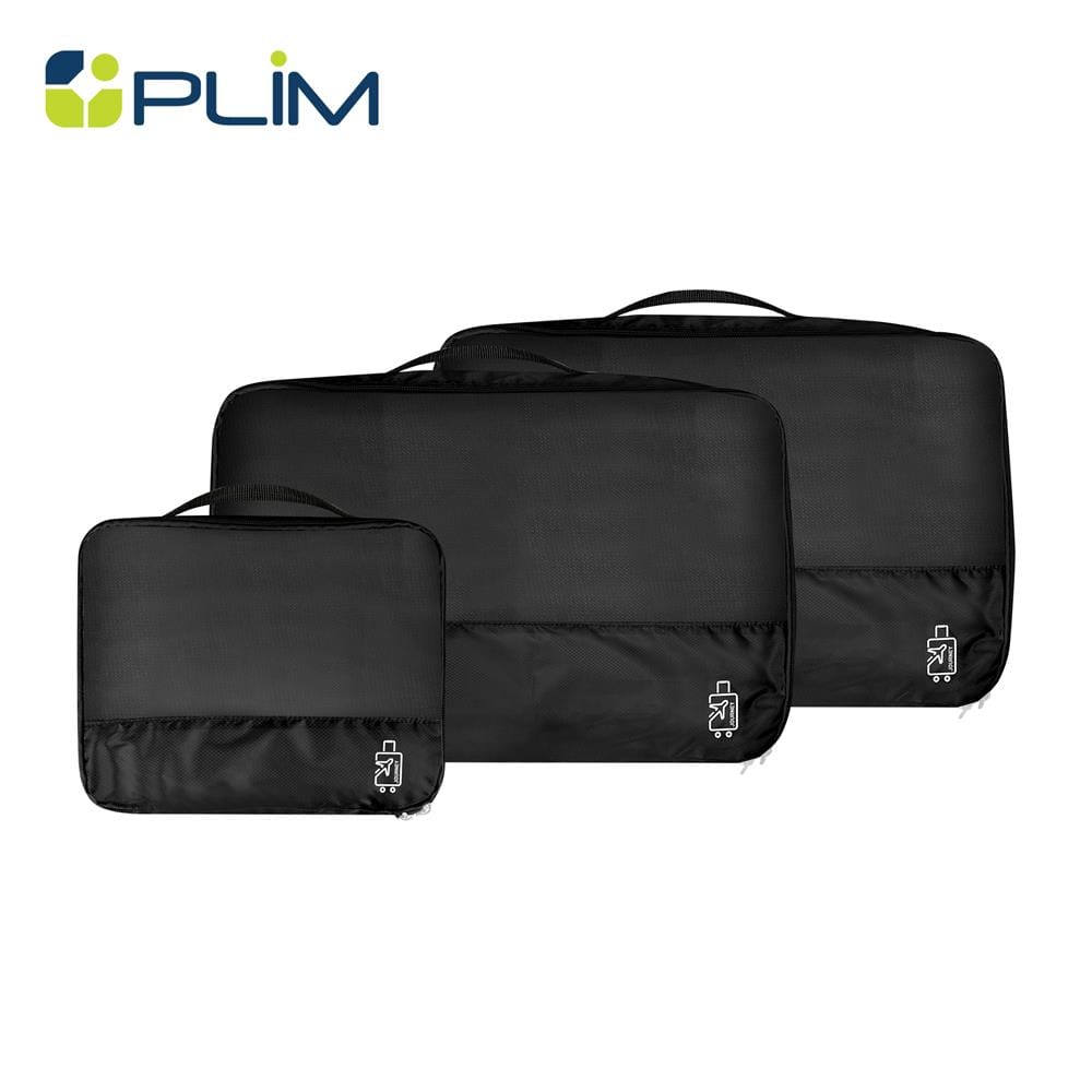 ชุดกระเป๋าจัดระเบียบ PLIM JOURNEY สีดำ (ชุด 3 ชิ้น)_1
