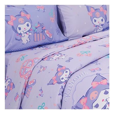ชุดผ้าปูที่นอน 3.5 ฟุต 3 ชิ้น FOUNTAIN KUROMI 70105-FTC154_1
