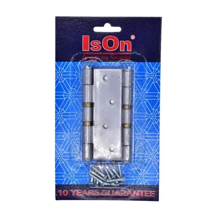 บานพับ 4x3 นิ้ว x 2 มม. ISON 822413 สีเงิน (แพ็ก 3 ชิ้น)_2