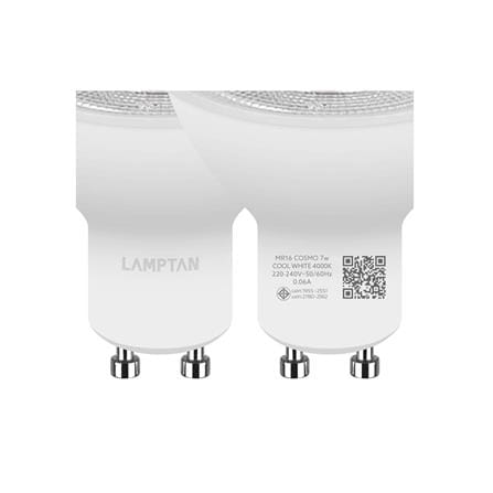หลอด LED LAMPTAN MR16/PAR 7 วัตต์ COOL WHITE GU10_6