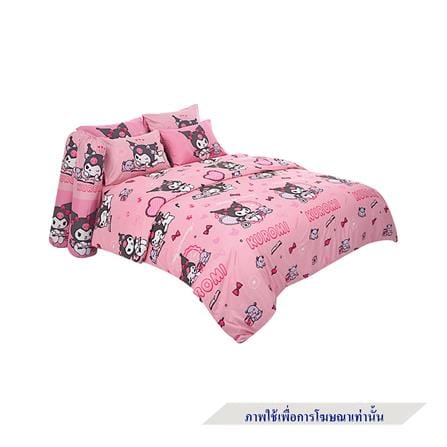 ชุดผ้าปูที่นอน 3.5 ฟุต 4 ชิ้น FOUNTAIN KUROMI 70211FTC153_0