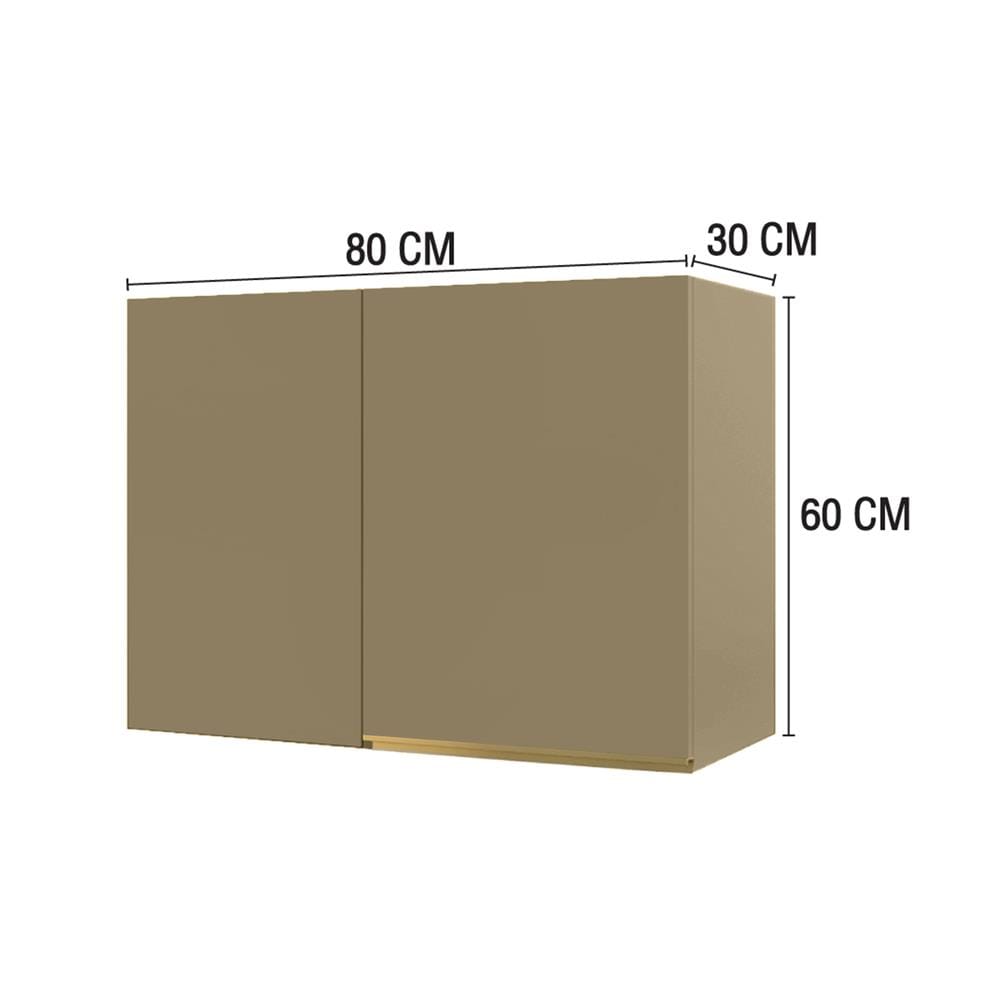 ตู้เข้ามุมซ้าย MJ ETERNITY 80x60 ซม. สี SAND BEIGE