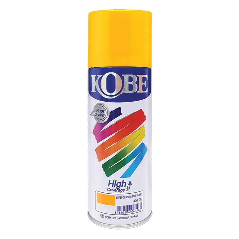 สีสเปรย์ TOA KOBE 941 สีเหลือง 400 ซีซี
