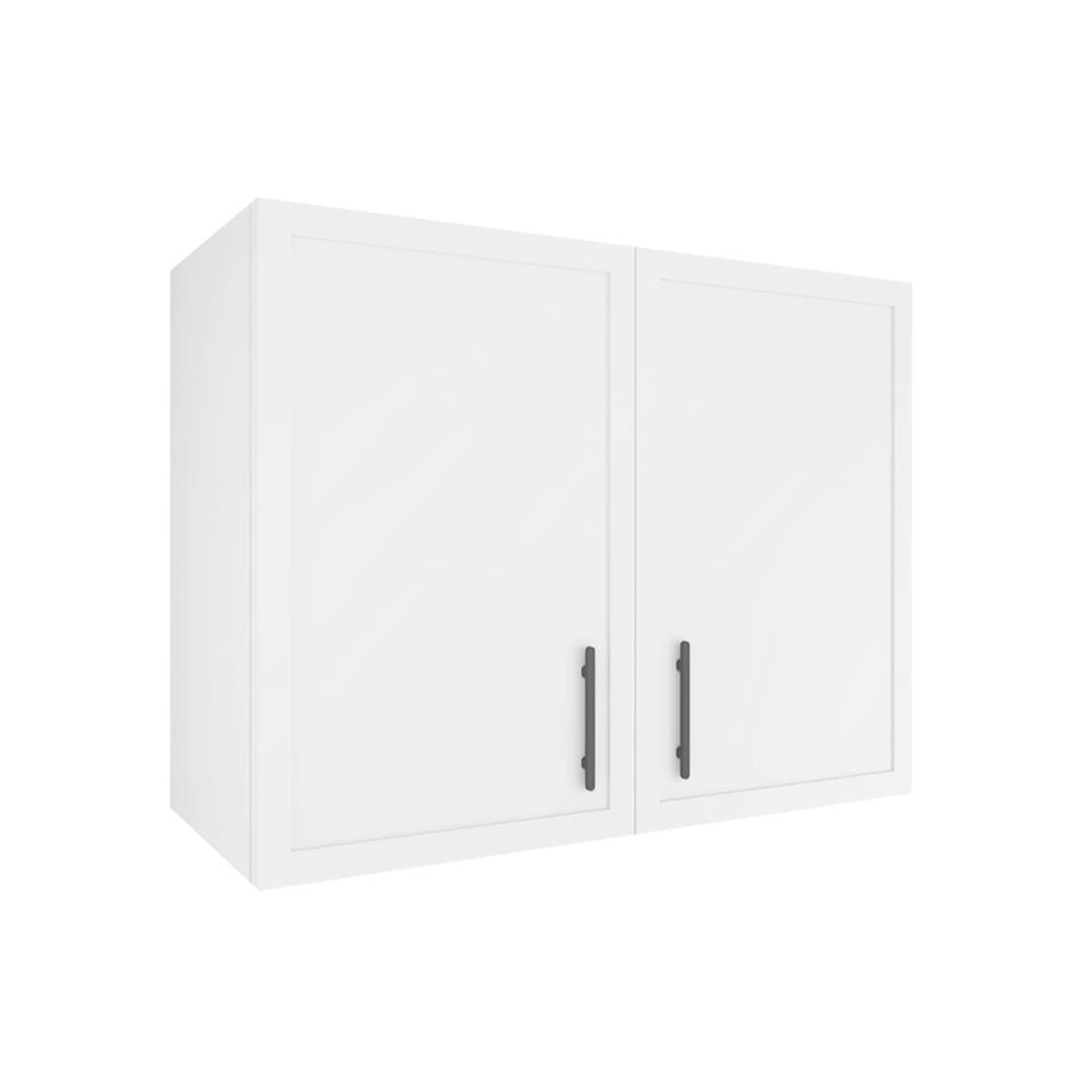 ตู้แขวนคู่ MJ SLIM SHAKER 80x60 ซม. สี WHITE PEARL