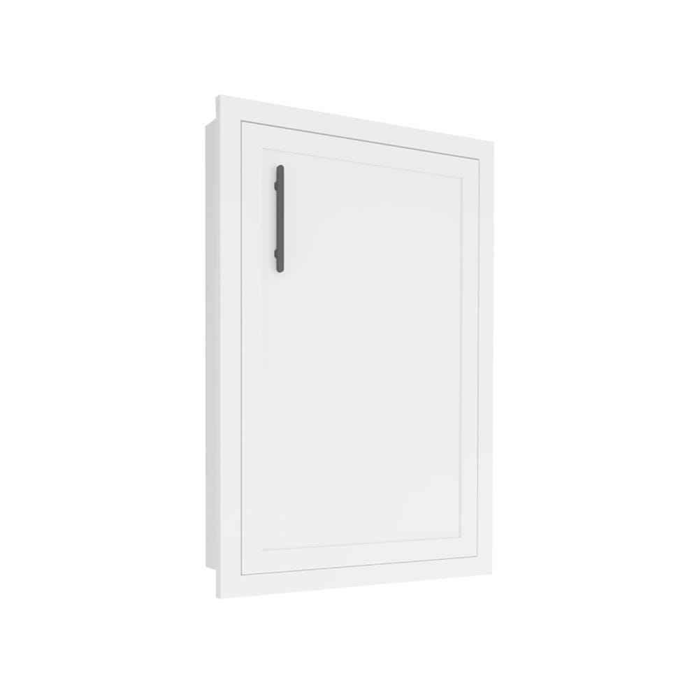 บานซิงค์เดี่ยว MJ SLIM SHAKER 46x66 ซม. สี WHITE PEARL