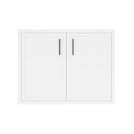 บานซิงค์คู่ MJ SLIM SHAKER 86x66 ซม. สี WHITE PEARL