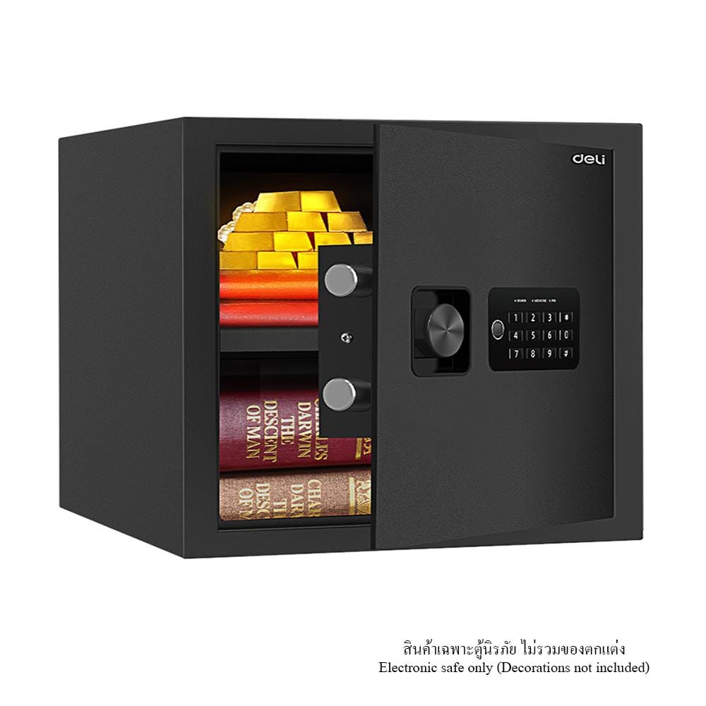 ตู้นิรภัย ELECTRONIC DELI ET531-BK-01 สีดำ