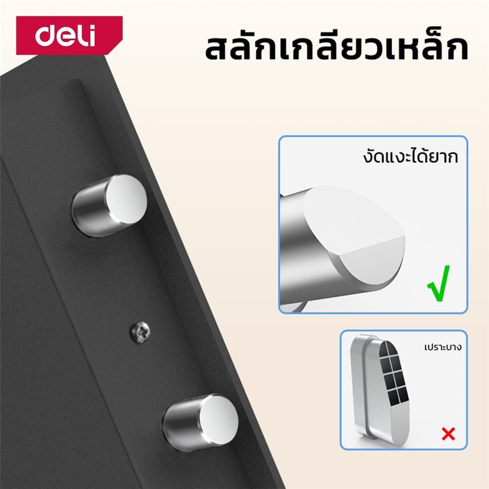 ตู้นิรภัย ELECTRONIC DELI ET531-BK-01 สีดำ