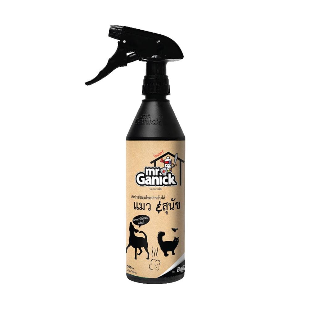 สเปรย์ไล่สุนัขและแมว MR.GANICK 500 มล. CITRUS BOOST