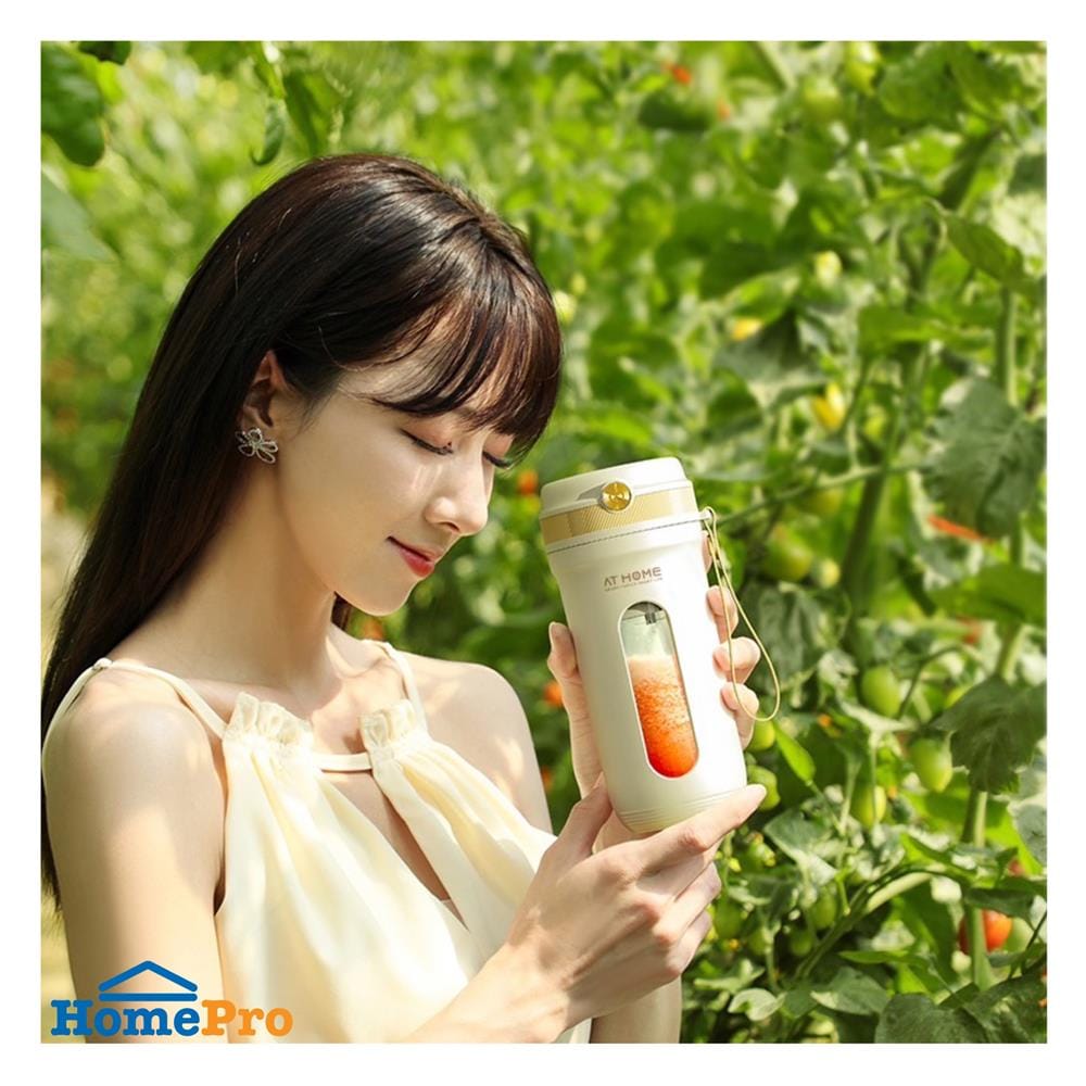 เครื่องปั่นน้ำผลไม้ AT HOME 10HO00066 สีขาว 350 มล.
