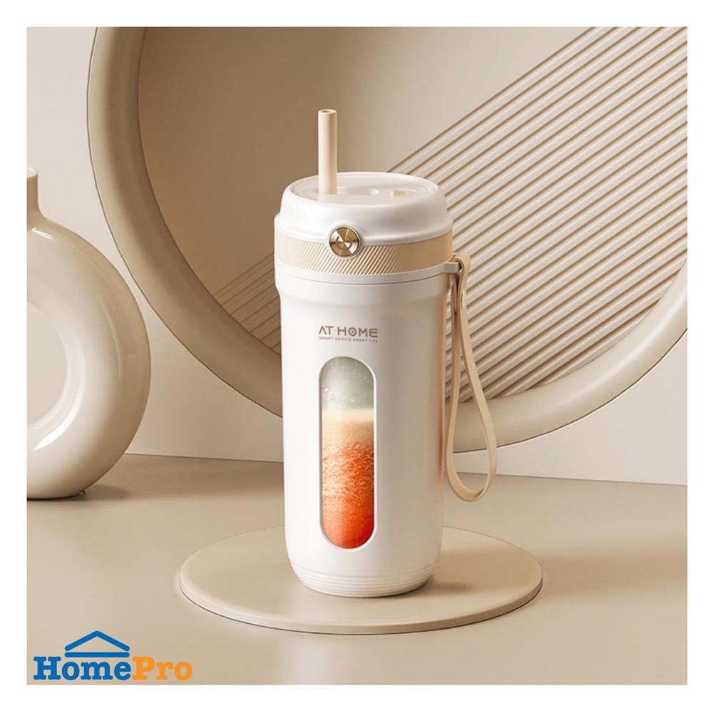 เครื่องปั่นน้ำผลไม้ AT HOME 10HO00066 สีขาว 350 มล.