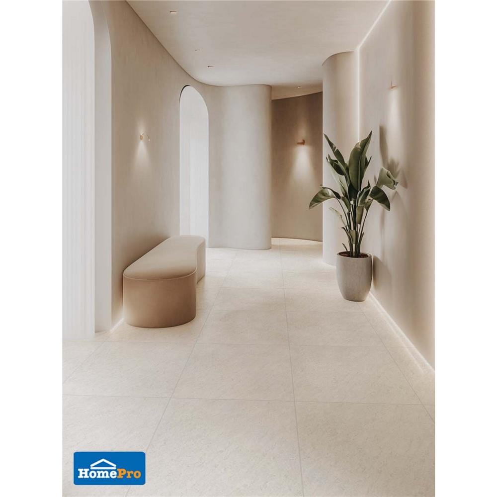 กระเบื้องพื้นพอร์ซเลน 60x60 ซม. TARA โรยัล ขาว A 1.44 ตร.ม.
