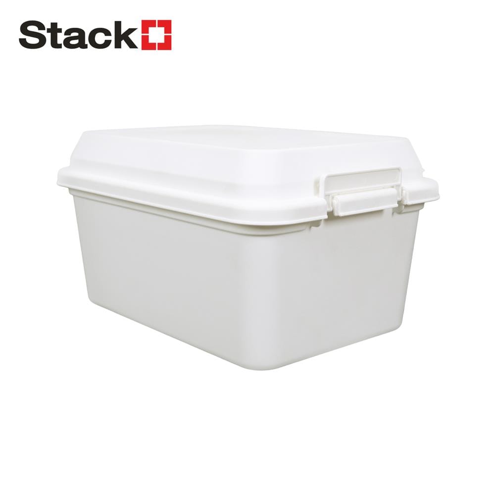 กล่องฝาหูล็อก STACKO CICL 3 ลิตร 24.4X17.4X13 ซม. สีขาว