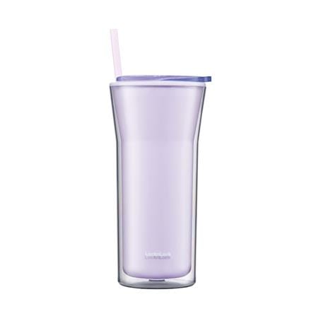 แก้วน้ำ DOUBLE WALL LOCKNLOCK COLD CUP 0.77 ลิตร สีม่วง_0