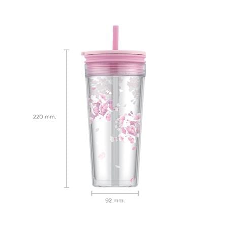 แก้วน้ำ LOCKNLOCK DOUBLE WALL BUCKET COLD 580 มล. สีชมพู_11