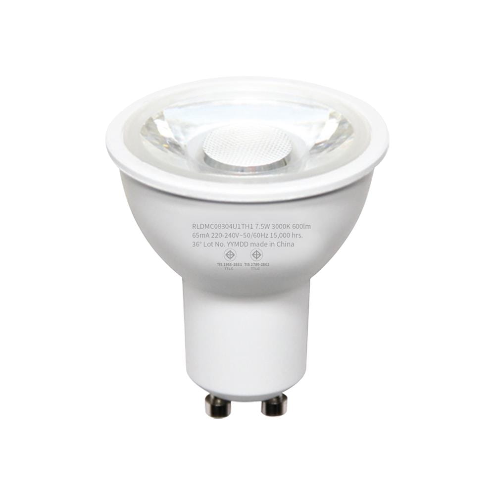 หลอด LED TOSHIBA MR16/PAR 7.5 วัตต์ WARM WHITE GU10