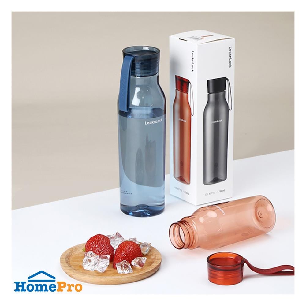 ขวดน้ำพลาสติก LOCKNLOCK ECO 550 มล. สีน้ำเงิน