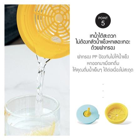 แก้วน้ำ LOCKNLOCK DOUBLE WALL BUCKET COLD 580 มล. สีฟ้า_10