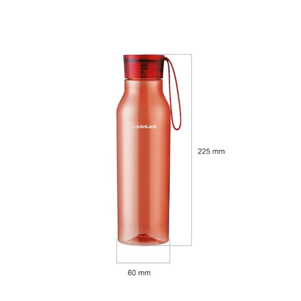 ขวดน้ำพลาสติก LOCKNLOCK ECO 550 มล. สีแดง