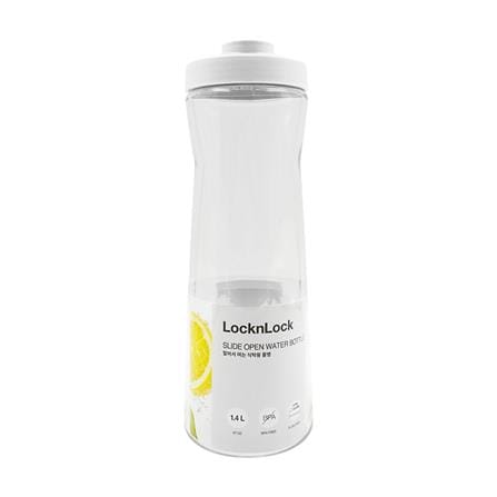ขวดน้ำ พลาสติก PET 1.4 ลิตร LOCKNLOCK WATER BOTTLE สีขาว_0