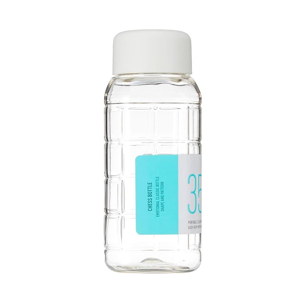 ขวดน้ำพลาสติก PET LOCKNLOCK CHESS 0.35 ลิตร สีขาว/ใส