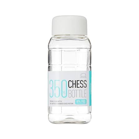 ขวดน้ำพลาสติก PET LOCKNLOCK CHESS 0.35 ลิตร สีขาว/ใส_0