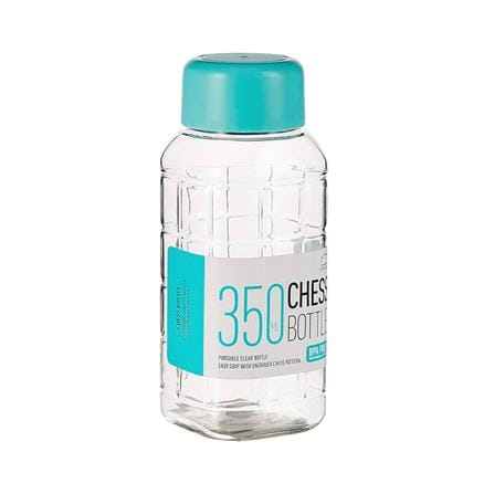 ขวดน้ำพลาสติก PET LOCKNLOCK CHESS 0.35 ลิตร สีฟ้า/ใส_1